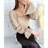 ワッシャータッチボリュームブラウス ブラウス シアー | Amulet | 詳細画像7 