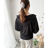 長袖ライトパーカー レディース 無地 | Amulet | 詳細画像14 