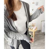 長袖ライトパーカー レディース 無地 | Amulet | 詳細画像18 