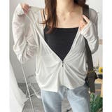 長袖ライトパーカー レディース 無地 | Amulet | 詳細画像6 