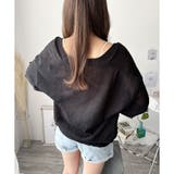 エアリーニットカーディガン レディース 長袖 | Amulet | 詳細画像13