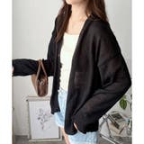 エアリーニットカーディガン レディース 長袖 | Amulet | 詳細画像14