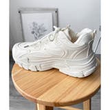 メッシュ切替厚底スニーカー レディース 軽量 | Amulet | 詳細画像31 