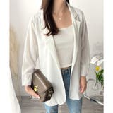 エアリーテーラードジャケット 薄手 レディース | Amulet | 詳細画像4 