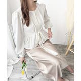 2WAYリボンブラウス レディース 長袖 | Amulet | 詳細画像13