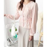 2WAYリボンブラウス レディース 長袖 | Amulet | 詳細画像14