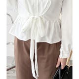 2WAYリボンブラウス レディース 長袖 | Amulet | 詳細画像22