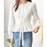 2WAYリボンブラウス レディース 長袖 | Amulet | 詳細画像6