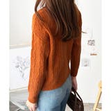 ケーブル風トグルボタンカーディガン レディース 長袖 | Amulet | 詳細画像15 