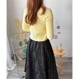 リブVネックニットカーディガン 長袖 薄手 | Amulet | 詳細画像18 