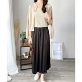 クルーネックニットカーディガン 長袖 レディース | Amulet | 詳細画像19 