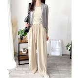 クルーネックニットカーディガン 長袖 レディース | Amulet | 詳細画像28 