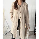 ベーシックステンカラーコート レディース おしゃれ | Amulet | 詳細画像10 