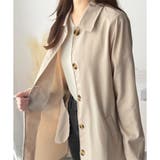 ベーシックステンカラーコート レディース おしゃれ | Amulet | 詳細画像12 