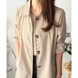 ベーシックステンカラーコート レディース おしゃれ | Amulet | 詳細画像2 