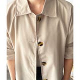 ベーシックステンカラーコート レディース おしゃれ | Amulet | 詳細画像20 