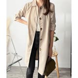 ベーシックステンカラーコート レディース おしゃれ | Amulet | 詳細画像6 