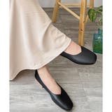 スクエアトゥローヒールパンプス おしゃれ レディース | Amulet | 詳細画像12 