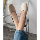 スクエアトゥローヒールパンプス おしゃれ レディース | Amulet | 詳細画像24 