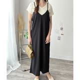 キャミソールロングワンピース レディース ゆったり | Amulet | 詳細画像11 