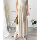 シフォン風プリーツロングスカート レディース ウエストゴム | Amulet | 詳細画像10 