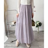 シフォン風プリーツロングスカート レディース ウエストゴム | Amulet | 詳細画像21 