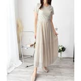 シフォン風プリーツロングスカート レディース ウエストゴム | Amulet | 詳細画像4 