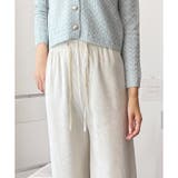 コーデュロイ風裏起毛ロングパンツ レディース ワイドシルエット | Amulet | 詳細画像19 
