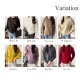 ルーズフィットラウンドネックニットプルオーバー レディース 長袖 | Amulet | 詳細画像5 