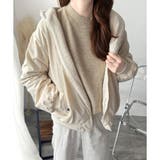 リバーシブルフード付きボアブルゾン レディース 秋冬 | Amulet | 詳細画像10 