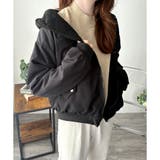 リバーシブルフード付きボアブルゾン レディース 秋冬 | Amulet | 詳細画像22 