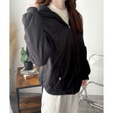 リバーシブルフード付きボアブルゾン レディース 秋冬 | Amulet | 詳細画像23 