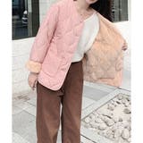 キルティングノーカラーボアアウター レディース 秋冬 | Amulet | 詳細画像18 