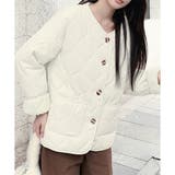 キルティングノーカラーボアアウター レディース 秋冬 | Amulet | 詳細画像24 