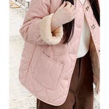 キルティングノーカラーボアアウター レディース 秋冬 | Amulet | 詳細画像29 