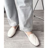 スクエアトゥフラットシューズ レディース 楽ちん | Amulet | 詳細画像18 