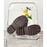 Vカット厚底ロングブーツ レディース 黒 | Amulet | 詳細画像26 