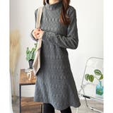 長袖チュニックワンピース ゆったり 体型カバー | Amulet | 詳細画像11 