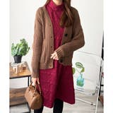 長袖チュニックワンピース ゆったり 体型カバー | Amulet | 詳細画像16 