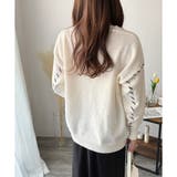 ルーズフィットニットカーディガン レディース 秋冬 | Amulet | 詳細画像12 