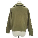 ケーブル編み風ハイネックニットプルオーバー レディース 秋冬 | Amulet | 詳細画像25 