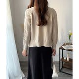 トグルボタンナチュラルカーディガン レディース ゆるシルエット | Amulet | 詳細画像15