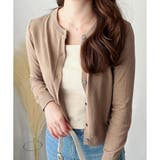 ソフトタッチニットカーディガン レディース 秋冬 | Amulet | 詳細画像20 