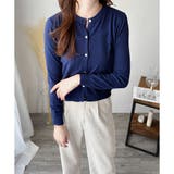 ソフトタッチニットカーディガン レディース 秋冬 | Amulet | 詳細画像30 