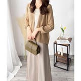 コンパクトニットカーディガン レディース ショート丈 | Amulet | 詳細画像24 