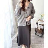 ざっくり編みオーバーサイズカーディガン レディース 秋冬 | Amulet | 詳細画像15 