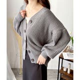 ざっくり編みオーバーサイズカーディガン レディース 秋冬 | Amulet | 詳細画像16 