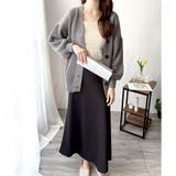 ざっくり編みオーバーサイズカーディガン レディース 秋冬 | Amulet | 詳細画像18 