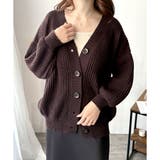 ざっくり編みオーバーサイズカーディガン レディース 秋冬 | Amulet | 詳細画像24 