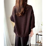 ざっくり編みオーバーサイズカーディガン レディース 秋冬 | Amulet | 詳細画像27 